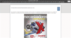Desktop Screenshot of mecanizadoresaspromec.com